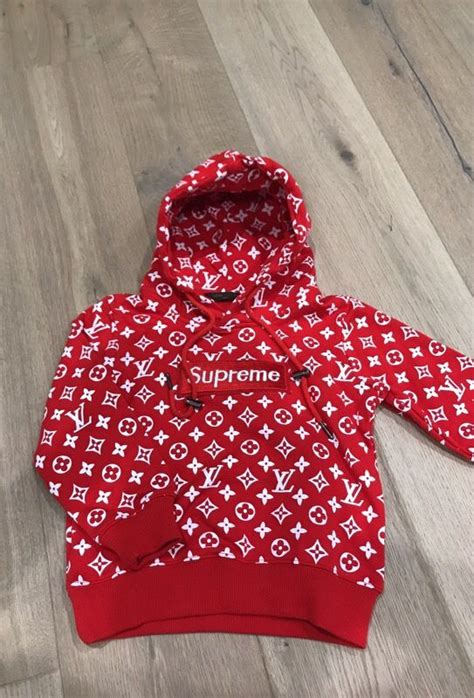 supreme bogo hoodie lv|supreme hoodie price retail.